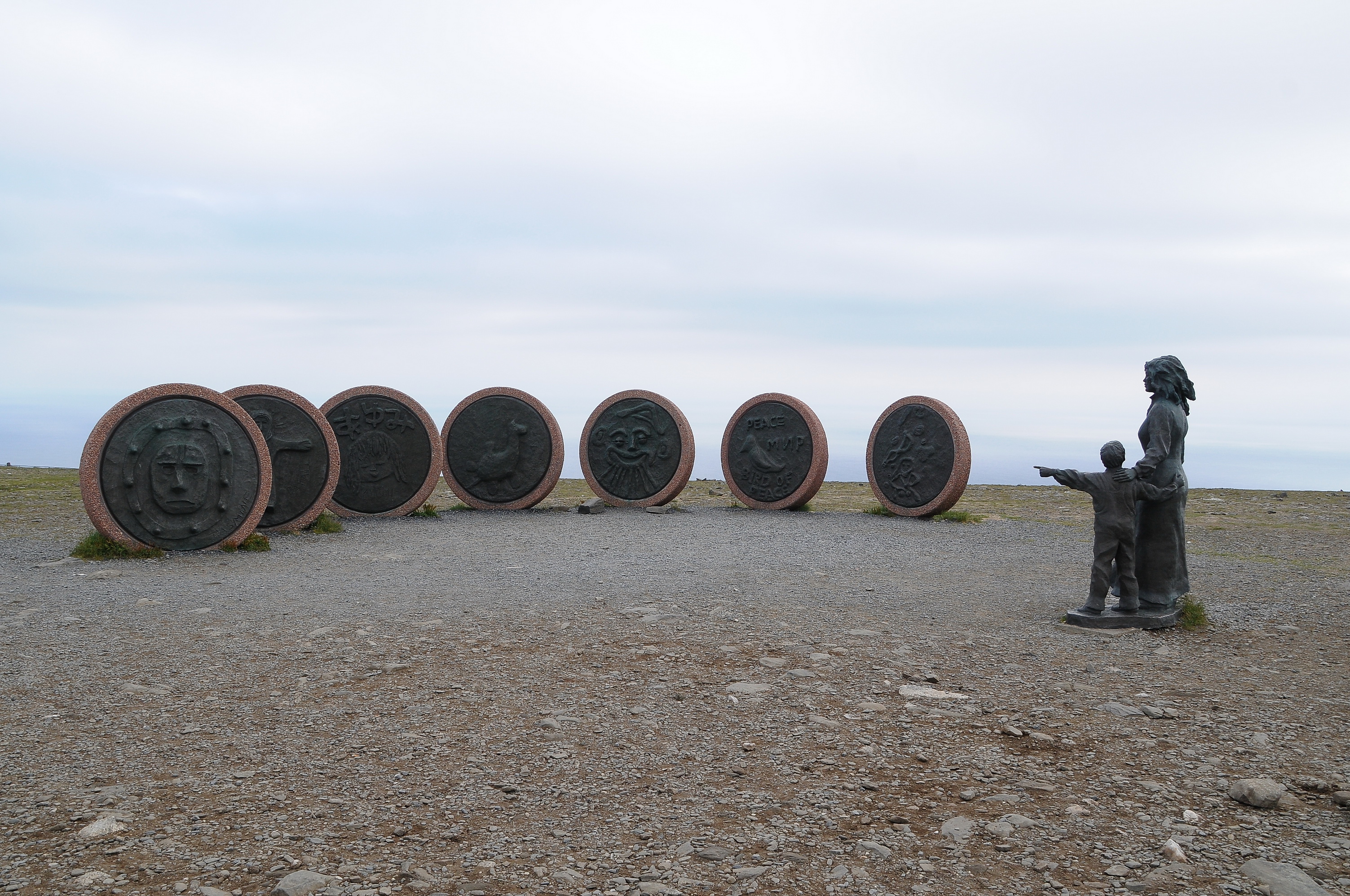 Frühstück am Nordkap